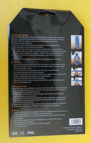 Kinesiotape trak za vrat