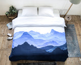 Posteljnina "Vonj narave" Mountains of Madagascar - modra 7|1