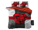 Posteljnina Garden rose 2 red ZADNJI KOSI