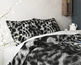Posteljnina Cheetah Grey