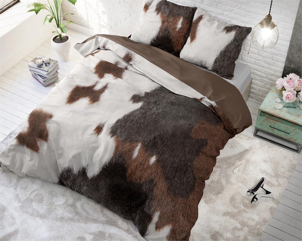 Posteljnina Fur - taupe