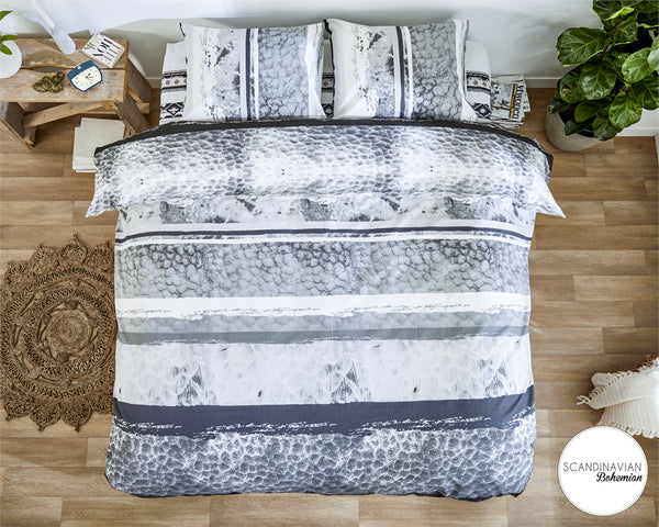 Posteljnina Jema scandinavian- antracit 6|3