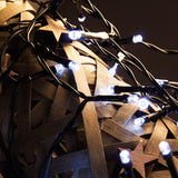 Bele novoletne lučke (240 LED)