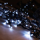 Bele novoletne lučke (240 LED)
