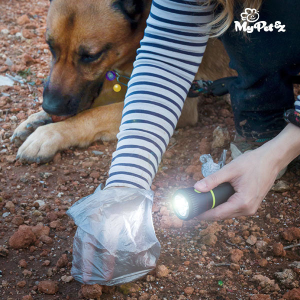 Baterijska svetilka z vrečkami za iztrebke MyPet Poop Lantern