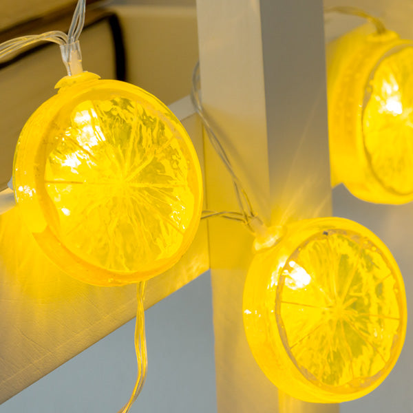 Lučke v obliki limon (10 LED)