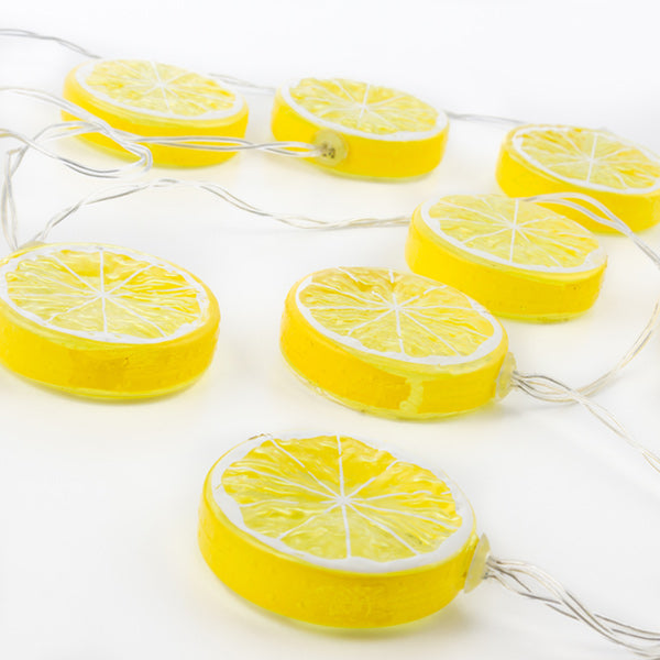Lučke v obliki limon (10 LED)