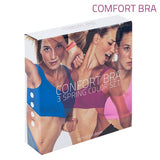 Comfort Bra – komplet treh športnih nedrčkov (roza, modra, vijolična)