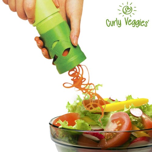 Curly Veggies - rezalnik zelenjave za odlične in unikatne solate