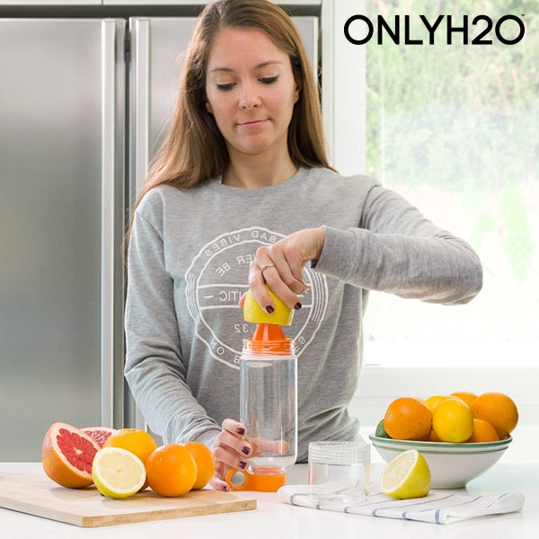 Steklenica za vodo z ožemalnikom za citruse Sensations Juicer ONLYH2O