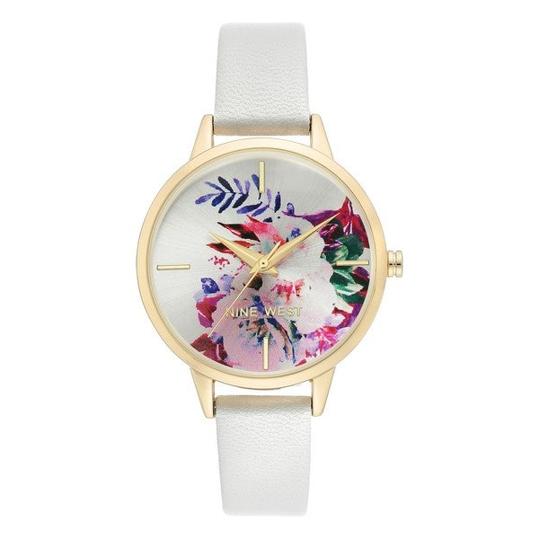 URA ŽENSKA NINE WEST NW-2290FLWT (Ø 36 MM)